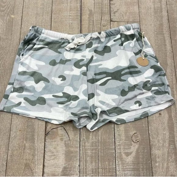 BORN lounge shorts, 2 pairs, NWT gray and gray camo size XXL - Picture 3 of 4